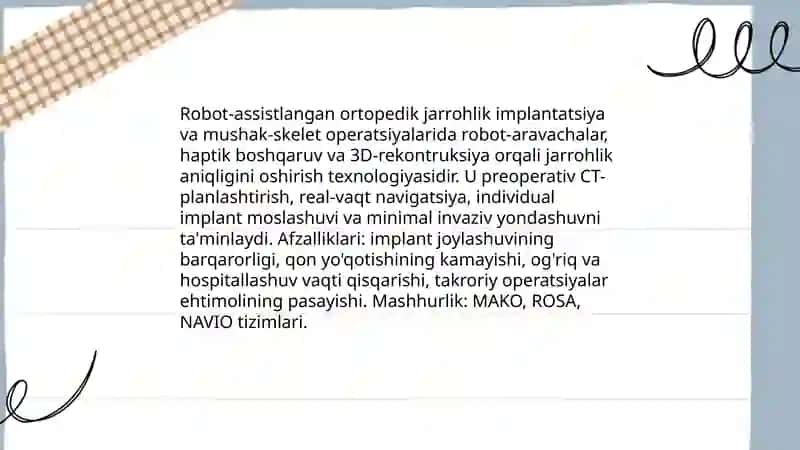 Zamonaviy ortopediya yutuqlari 3