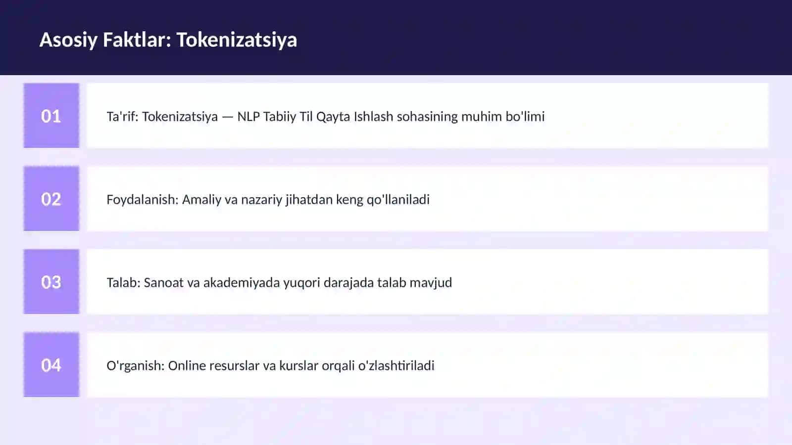 AI | NLP TABIIY TIL QAYTA ISHLASH 3