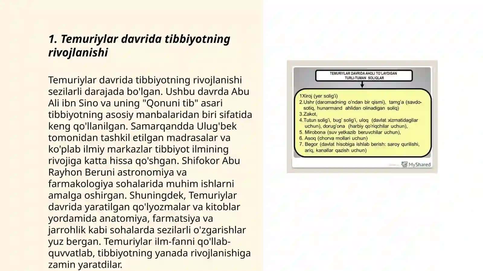 Temuriylar davtida tibbiyot 3