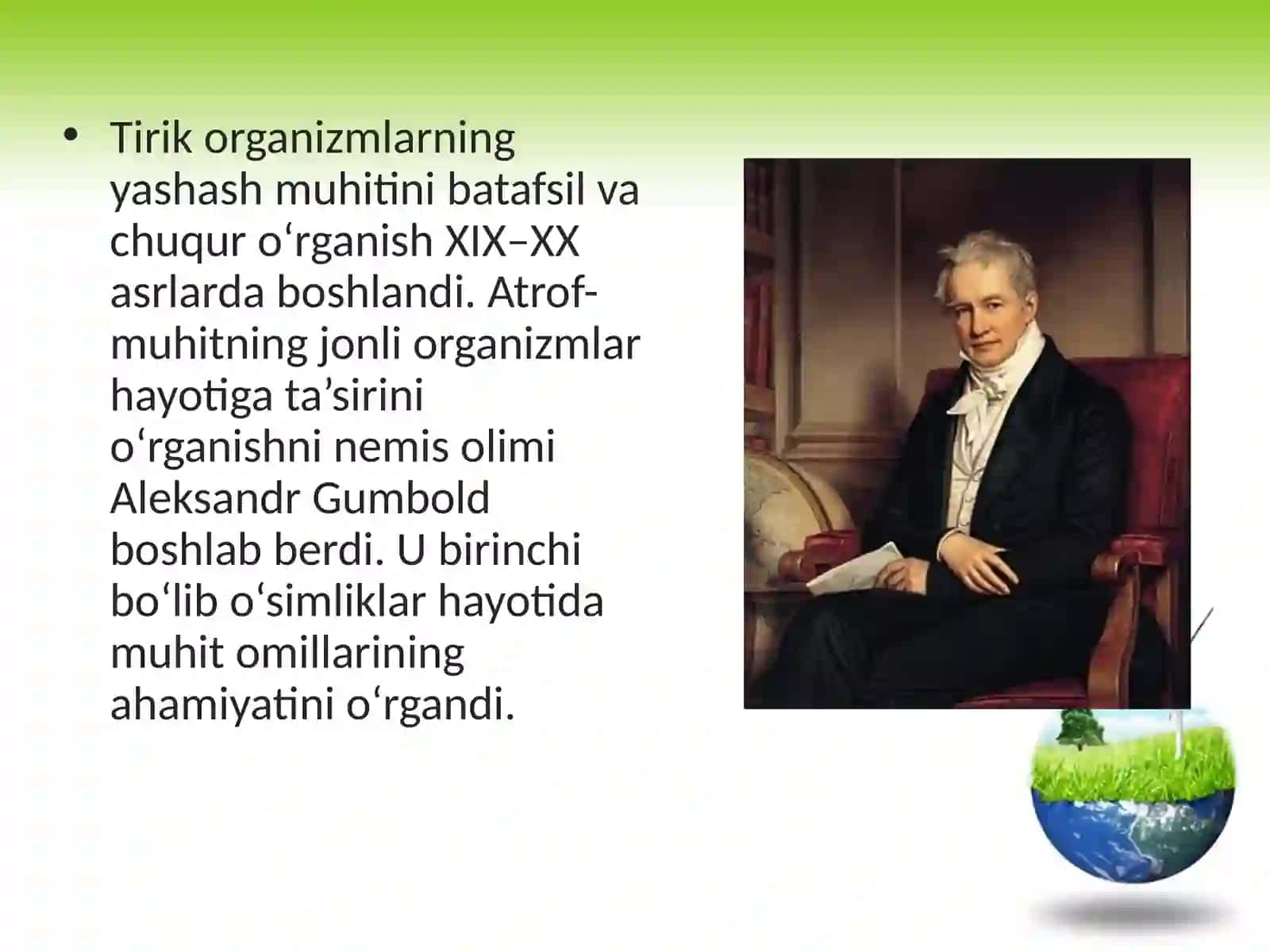 Ekologiyaning rivojlanishi, bo‘limlari va metodlari 3
