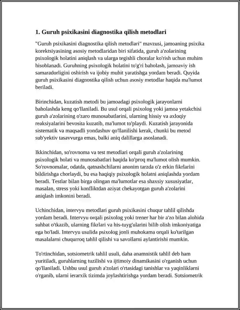 JAMOANING PSIXIKA KOREKSIYANING ASOSIY METODLARI 3