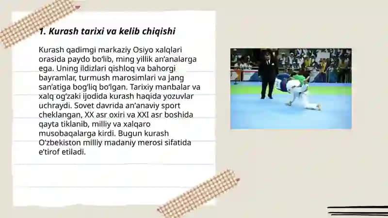 Kurash Tarixi va Usullari 3