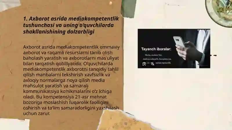Mediakompetentlikni shakllantirish 3