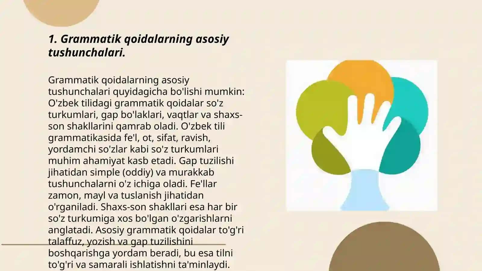 Grammatik qoidalarning asosiy tushunchalari 3