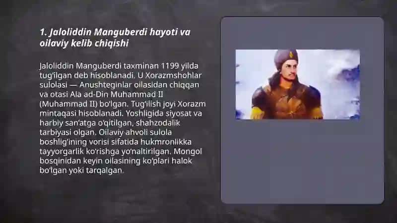 Jaloliddin Manguberdi - Vatan himoyachisi 3