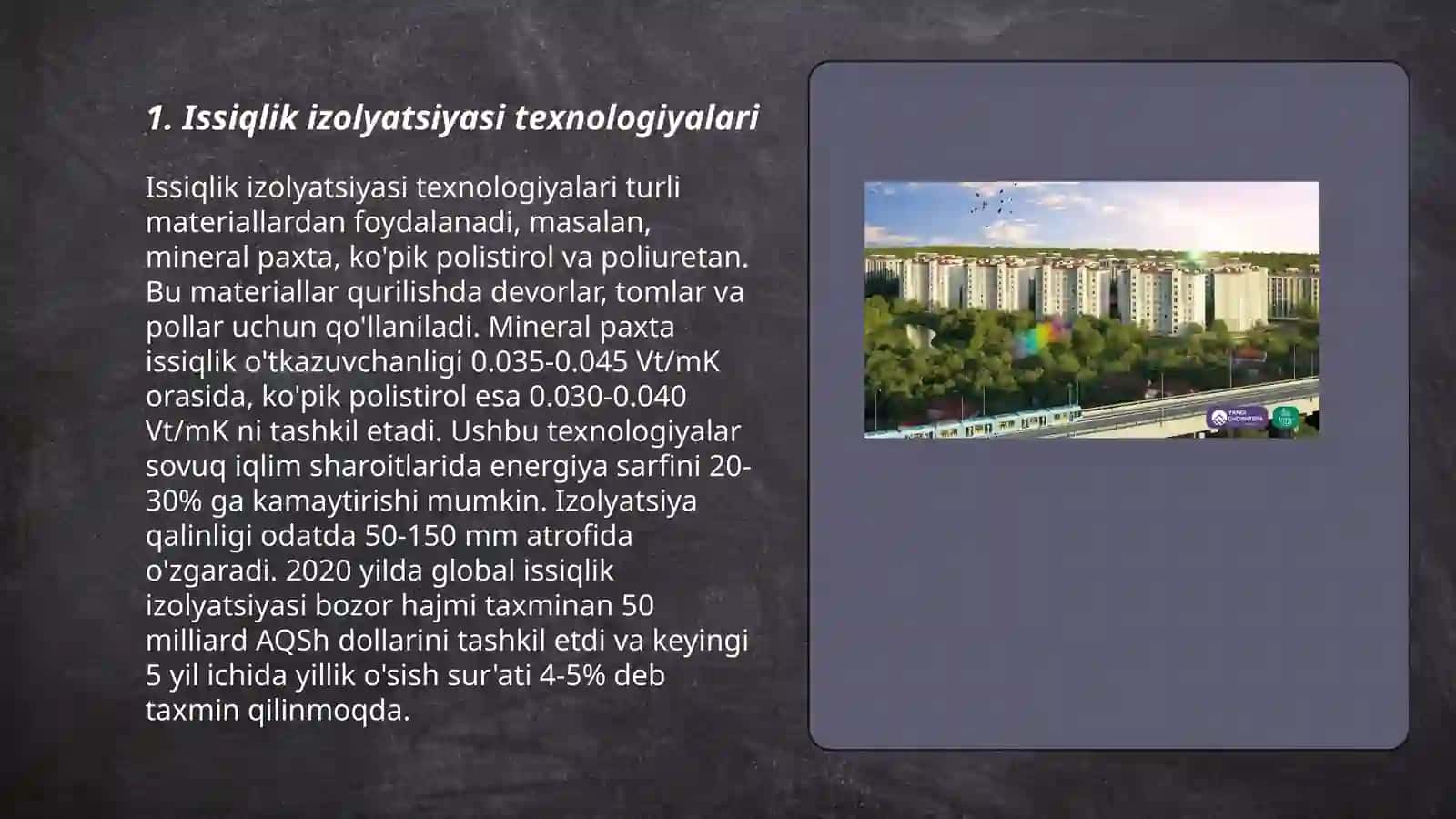Issiqlik izolyatsiyasi texnologiyalari 3
