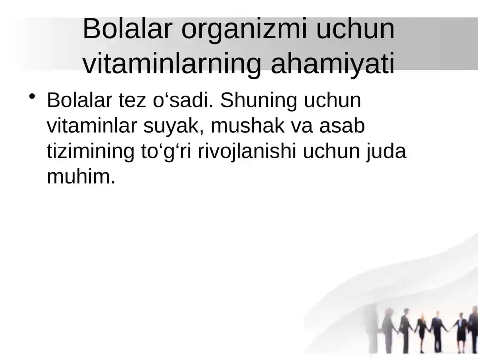 Bolalarda vitaminlaryetishmovchiligining oqibatlari 3