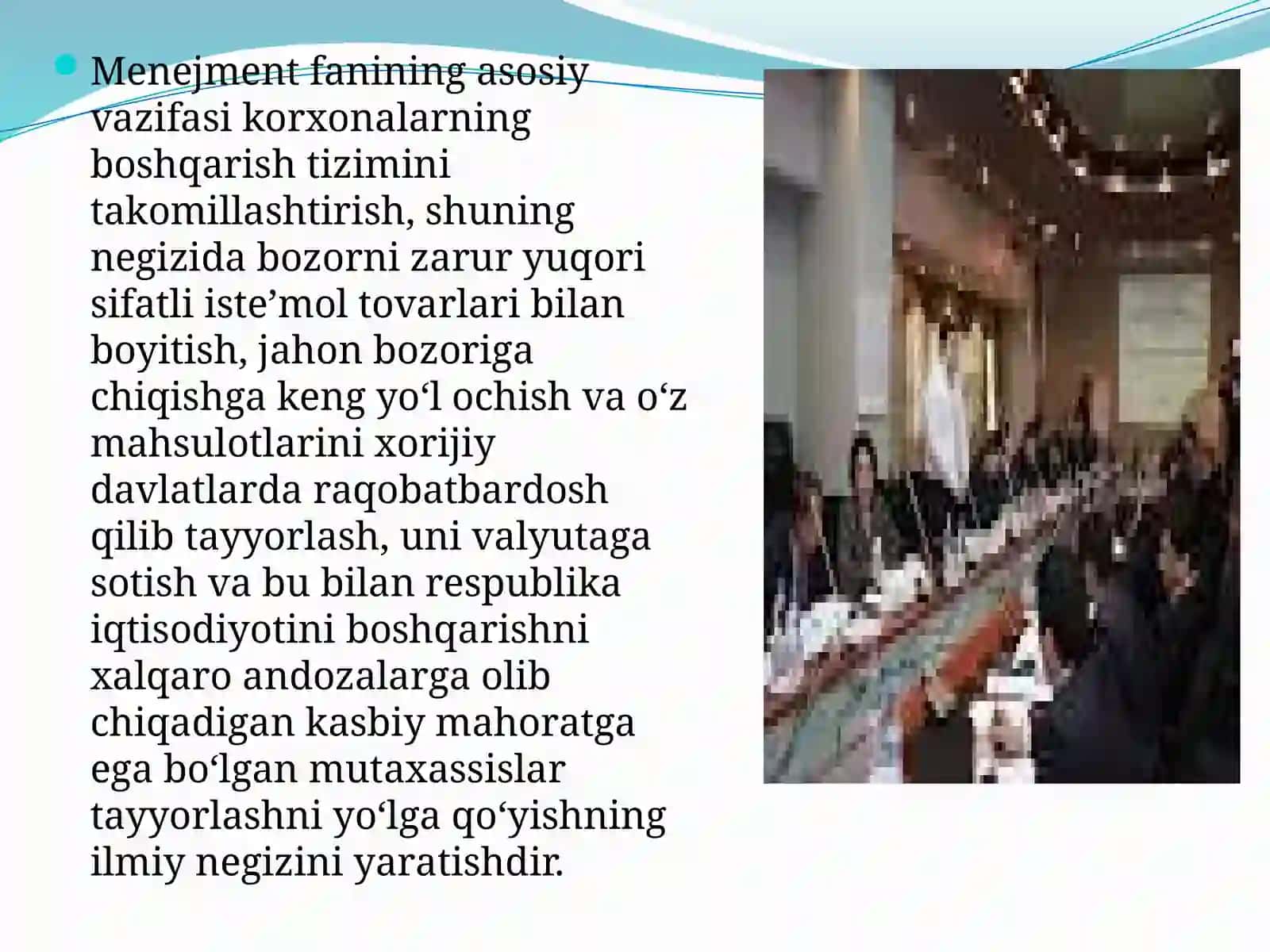 MENEJMENT FANINING PREDMETI, OBYEKTI VA METODI 3
