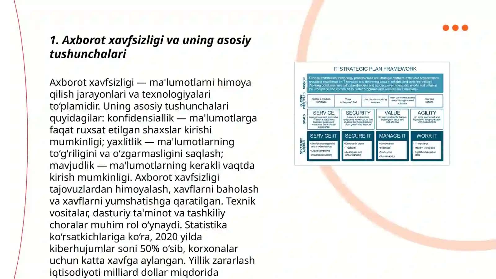 Ozbekistonda axborot xavfsizligining ma’naviy huquqiy asoslari 3
