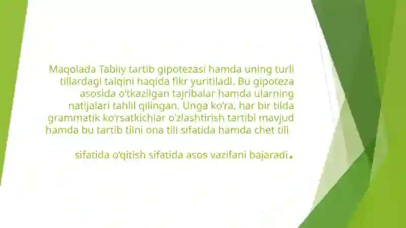 Tilshunoslikning zamonaviy yo'nalishlari 3