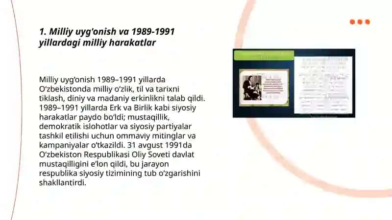 O'zbekistondagi ijtimoiy-siyosiy jarayonlar 3
