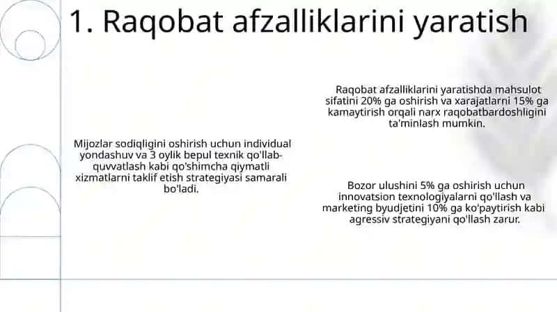 Musobaqa faoliyati: strategiyasi va taktikasi 3
