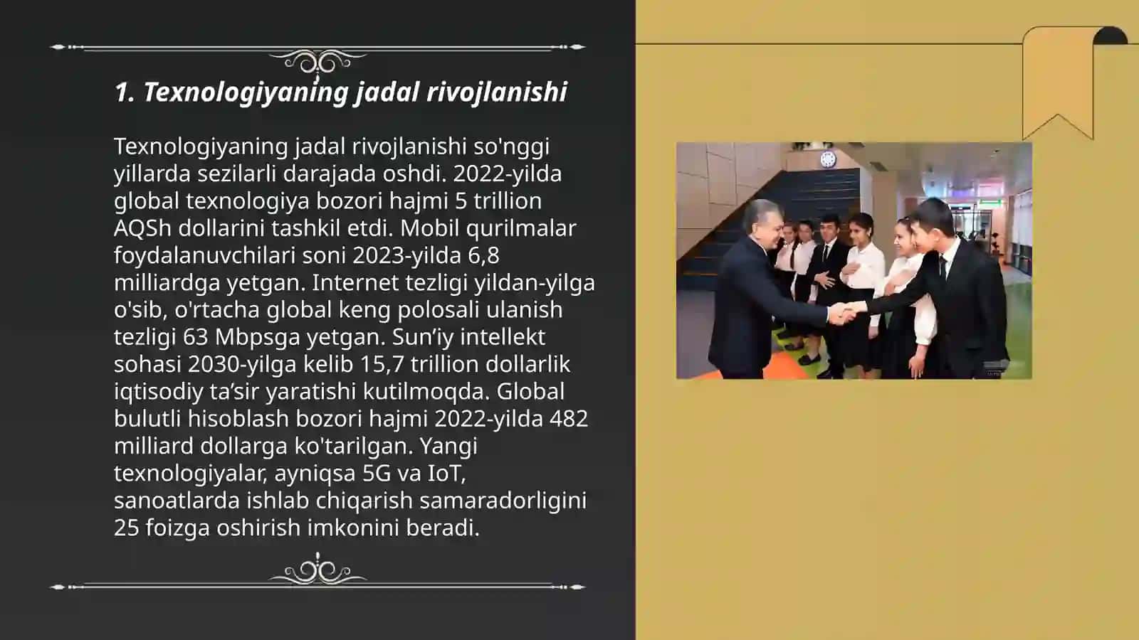Texnologiyaning jadal rivojlanishi 3