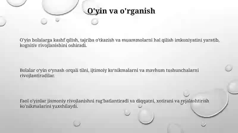Kognitiv Rivojlanishga Ta'sir Etgan Omillar 3