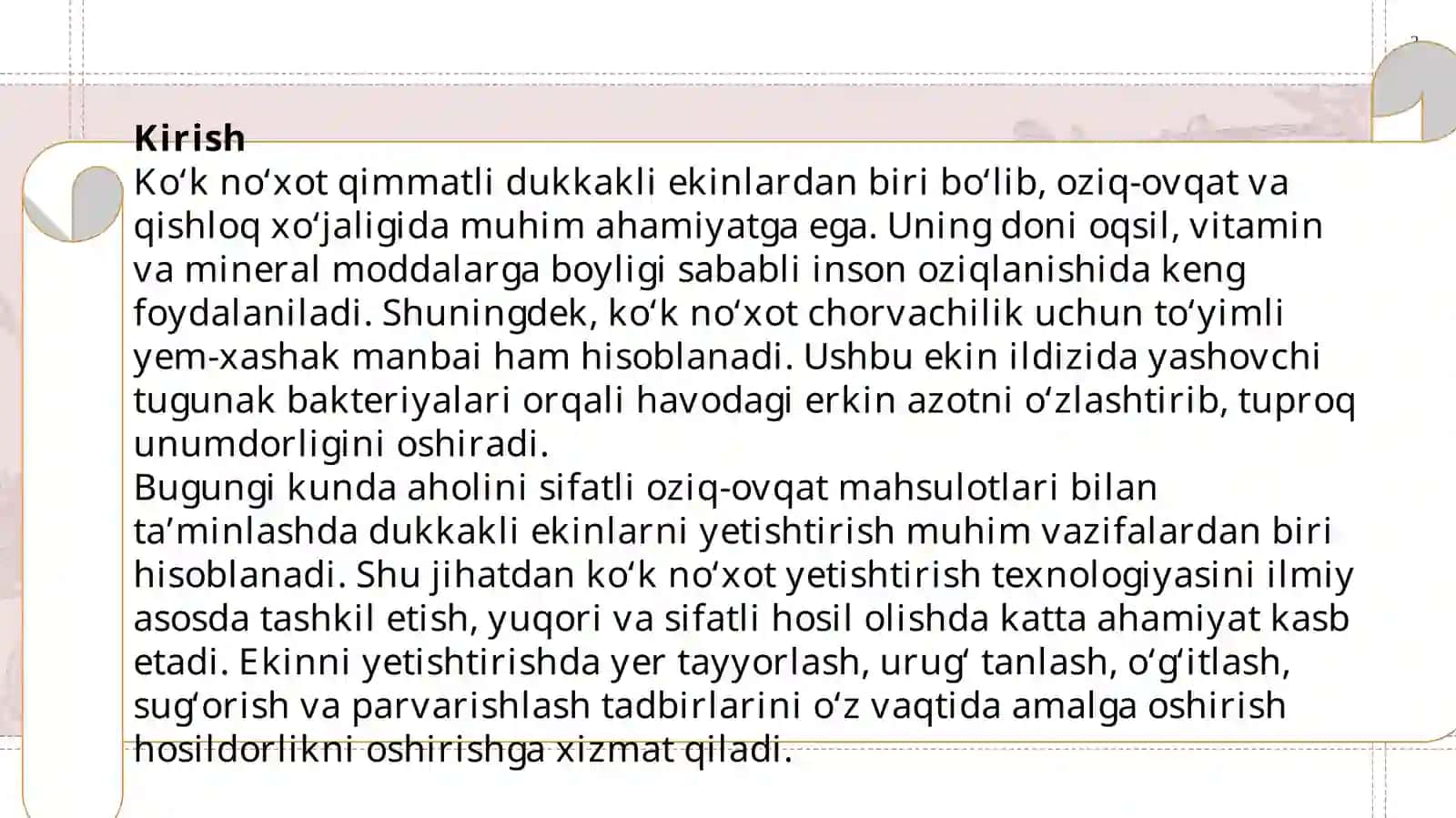 Ko'k noxot biologiyasi va yetishtirish texnologiyasi 3