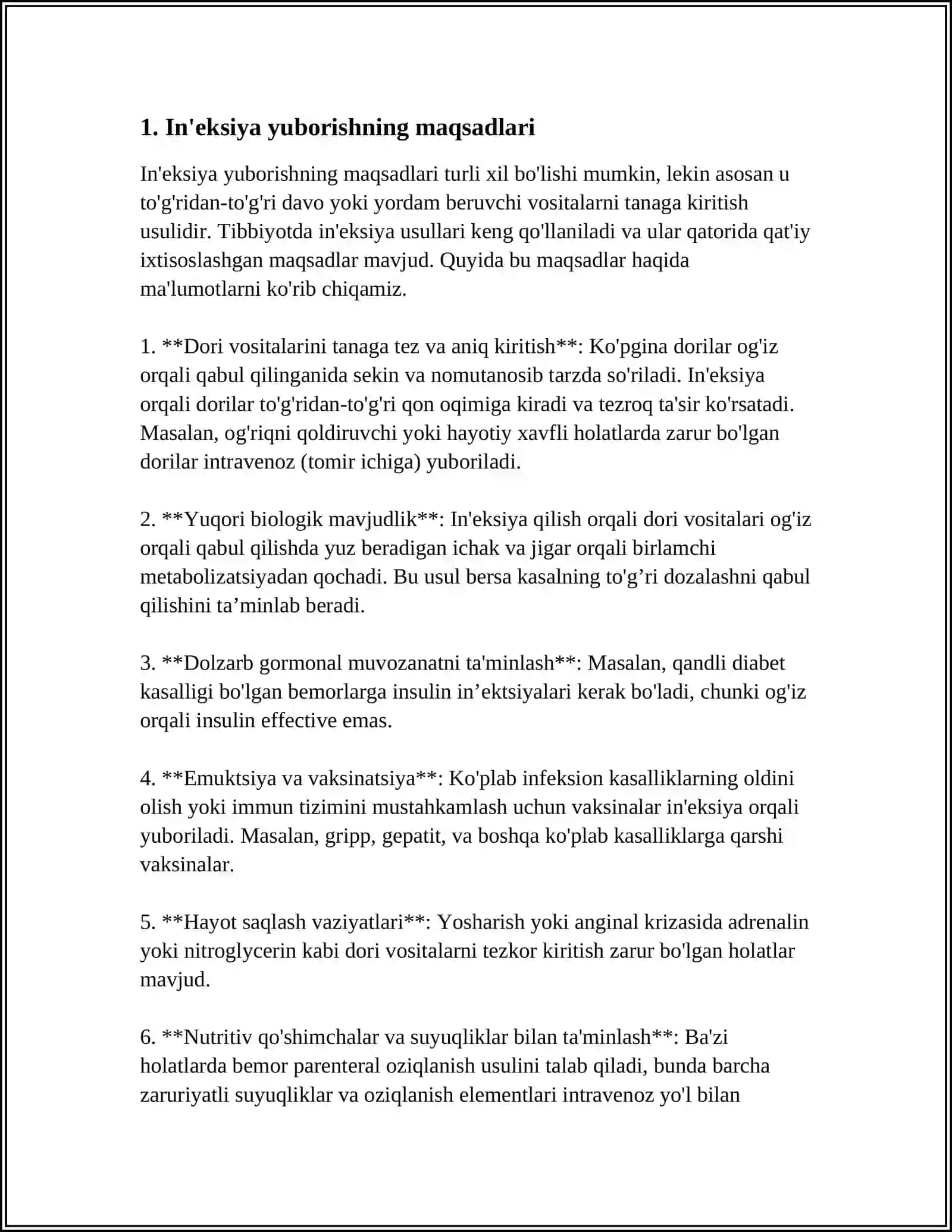 INEKSIYA YUBORISH 3