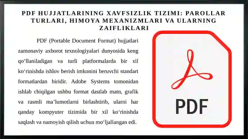 PDF fayllariga qo‘yilgan sodda parollarni buzish 3