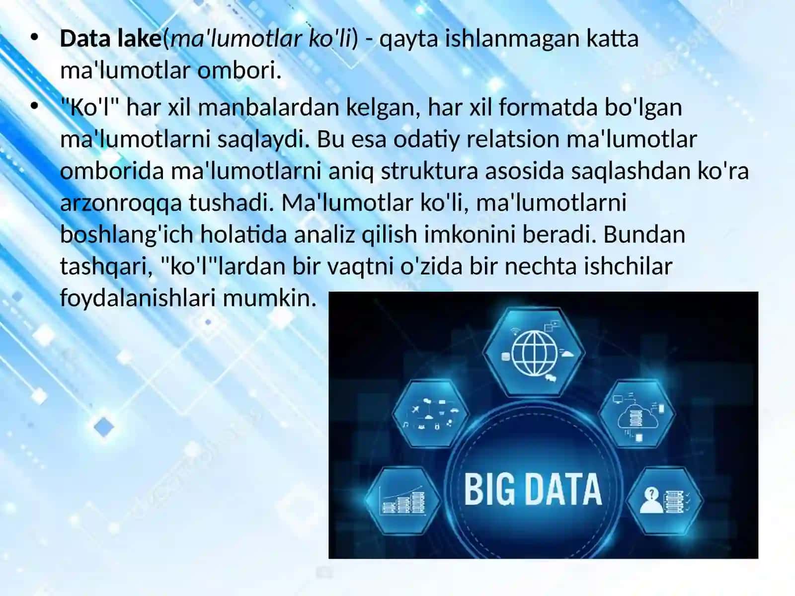 Zamonaviy biznesdagi Big Data xususiyatlari 3