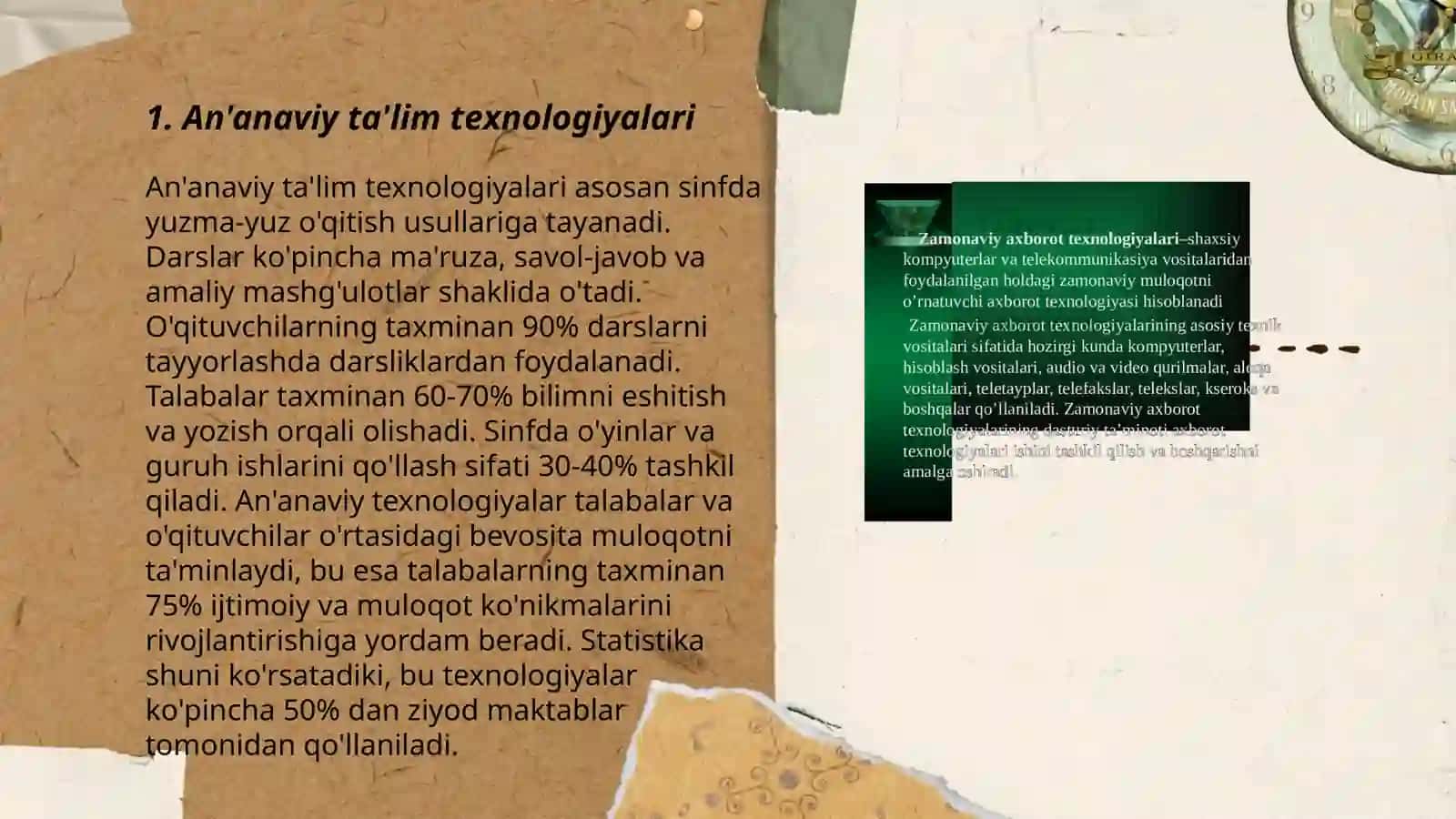 An'anaviy ta'lim texnologiyalari 3
