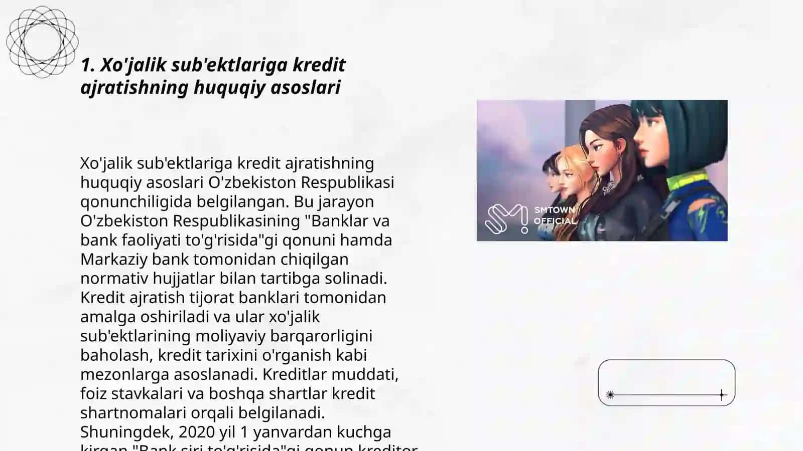 Xo'jalik sub'ektlarini kreditlash mexanizmini takomillashtirish yo’llari 3