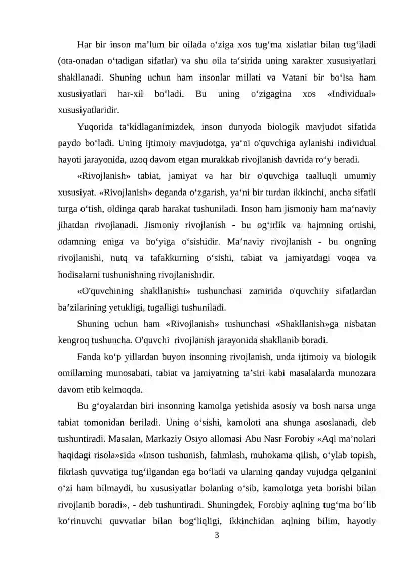 O'QUVCHILARGA TARBIYA BERISHNING ASOSIY TURLARI VA SHAKLLARI 3