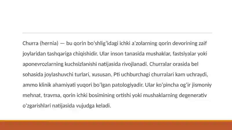 Ptiuchburchagi va oraliq churralari davolash usullari 3