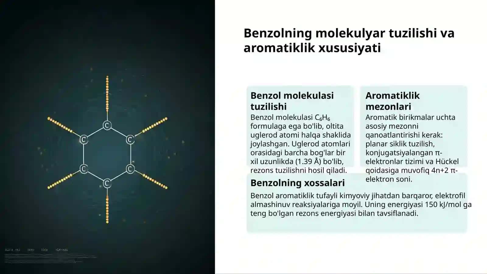 Aromatik uglevodorodlar: Olinishi va xossalari 3