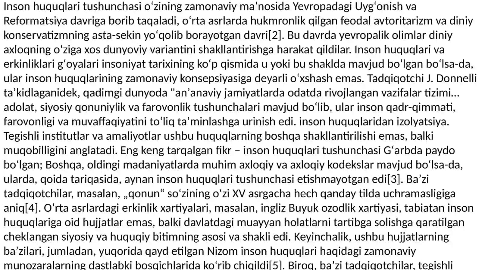 O‘zbekiston Respublikasi Konstitutsiyasidagi Inson Huquq va Erkinliklariga Doir Mavzular 3