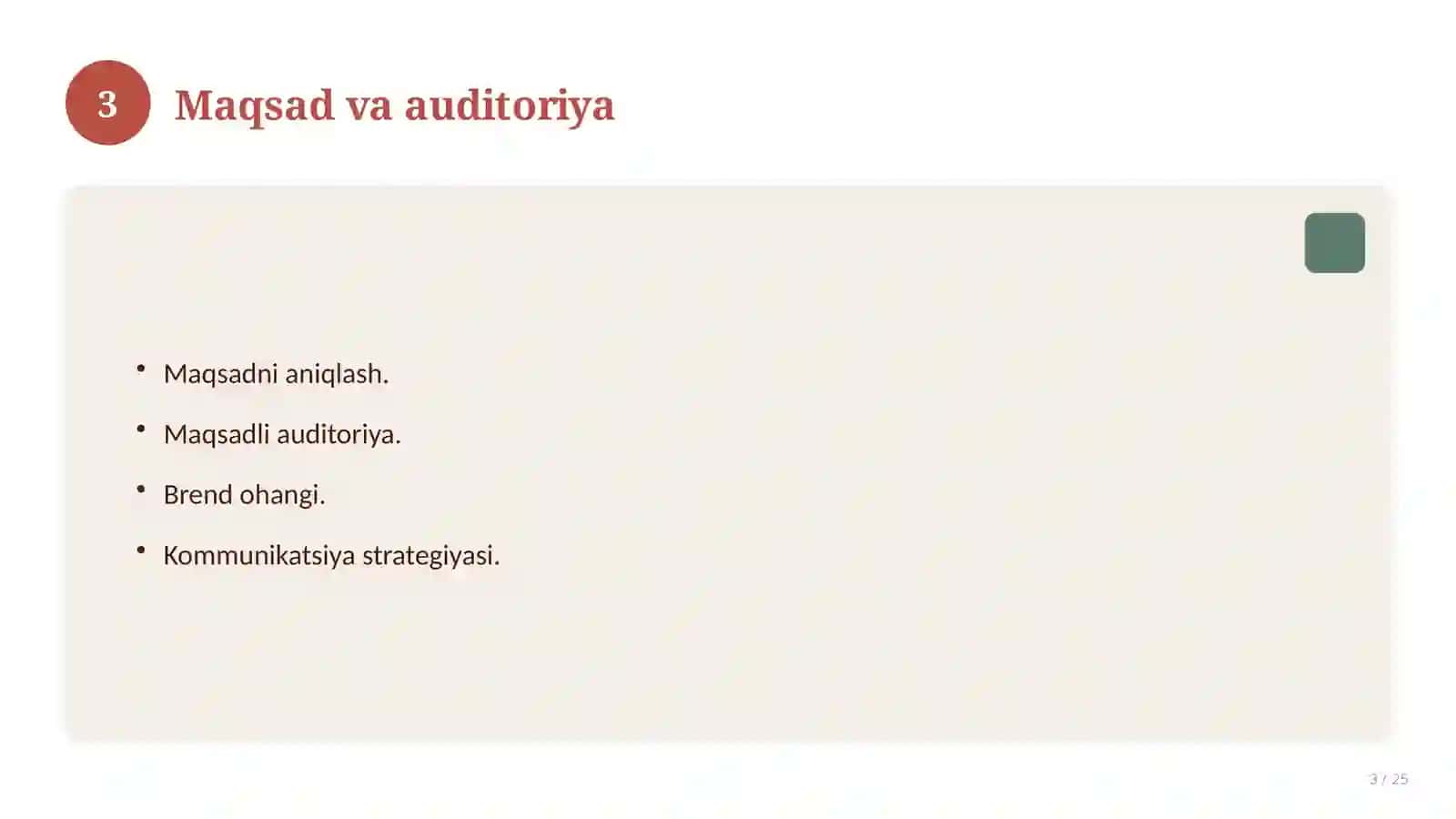 Vizitka (tashrif qog'ozi) shabloni 3