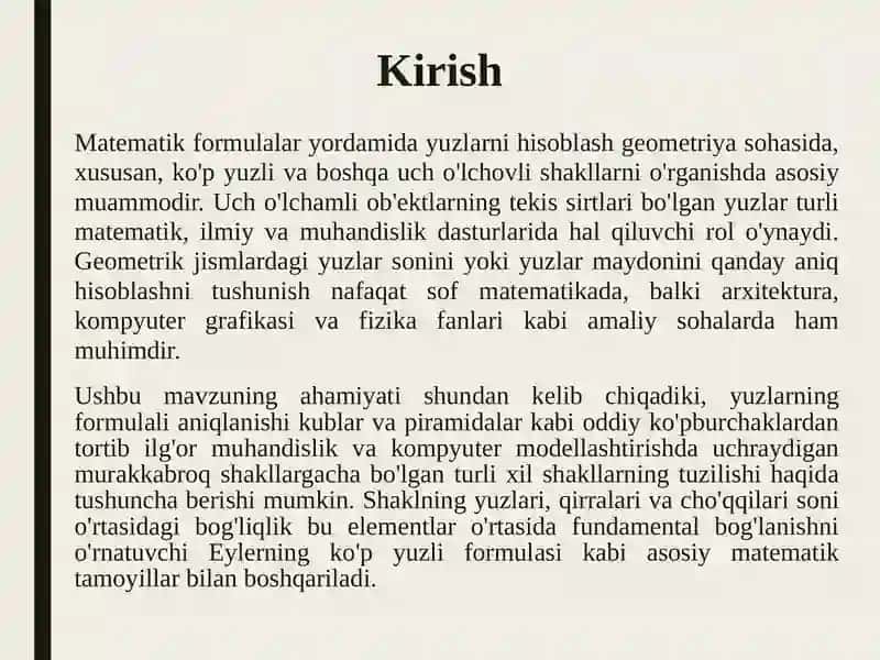Yuzlarni hisoblashga doir masalalar 3