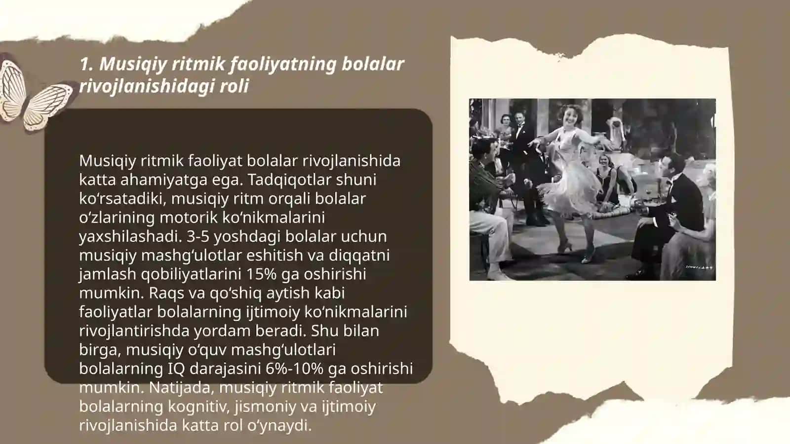 Musiqiy ritmik Faoliyat ahamiyati 3