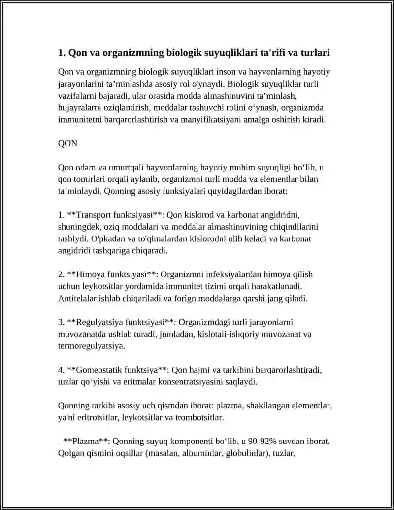 ORGANIZMNING BIOLOGIK SUYUQLIKLARI 3
