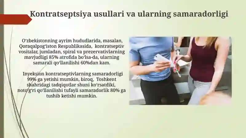 Kontratseptsiya usullari va ularning samaradorligi 3