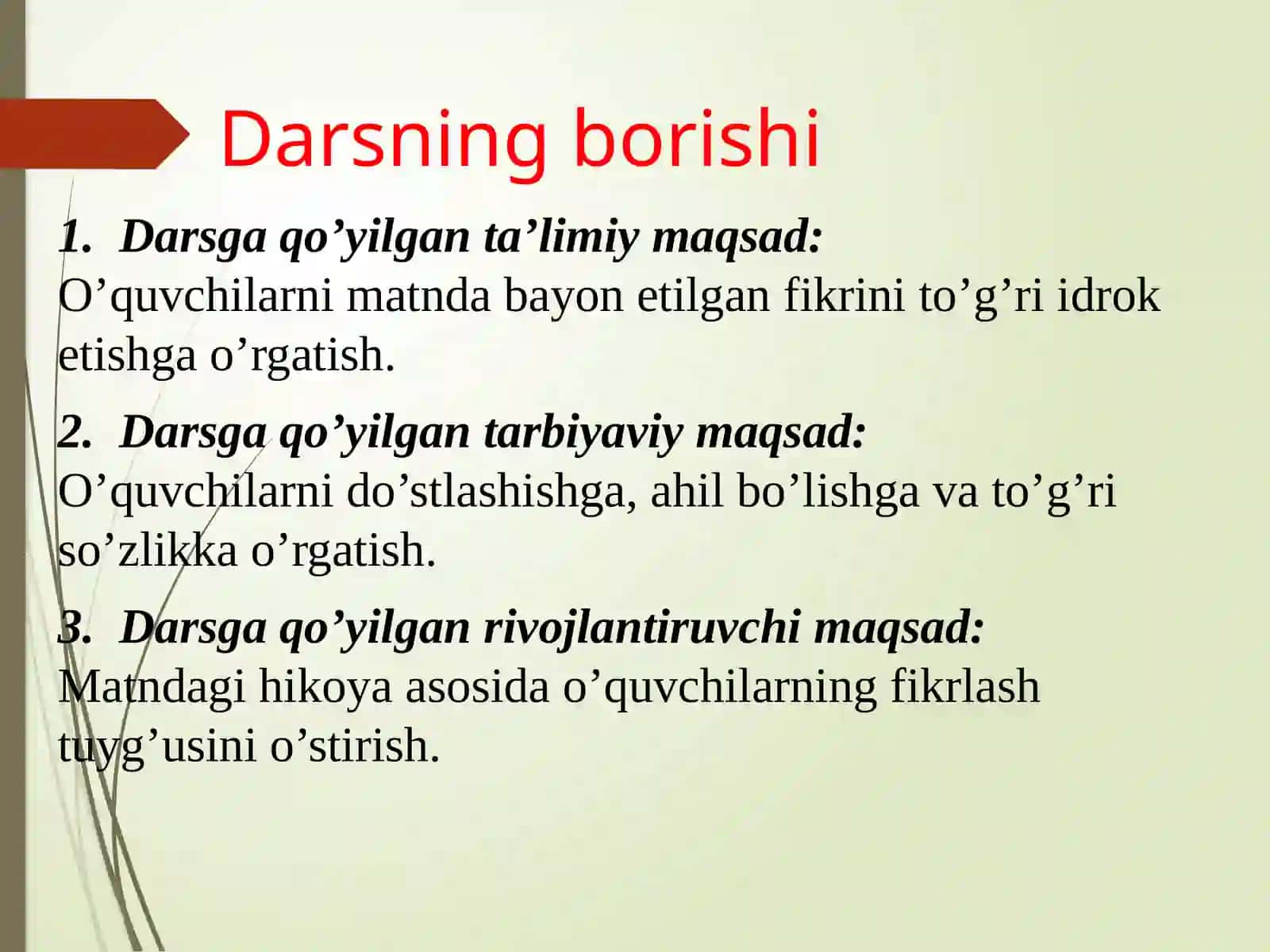 4-sinf Tarbiya fanidan Rostgo'ylik mavzusida dars taqdimoti 3
