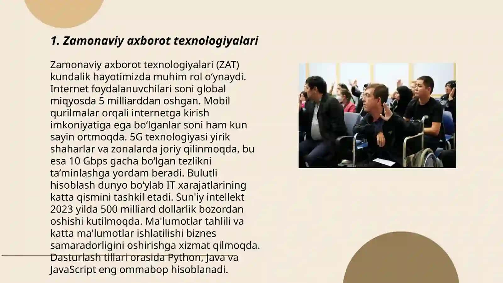 Monomarkazlarda zamonaviy kasblar boʻyicha yangi yoʻnalishlar ochish 3