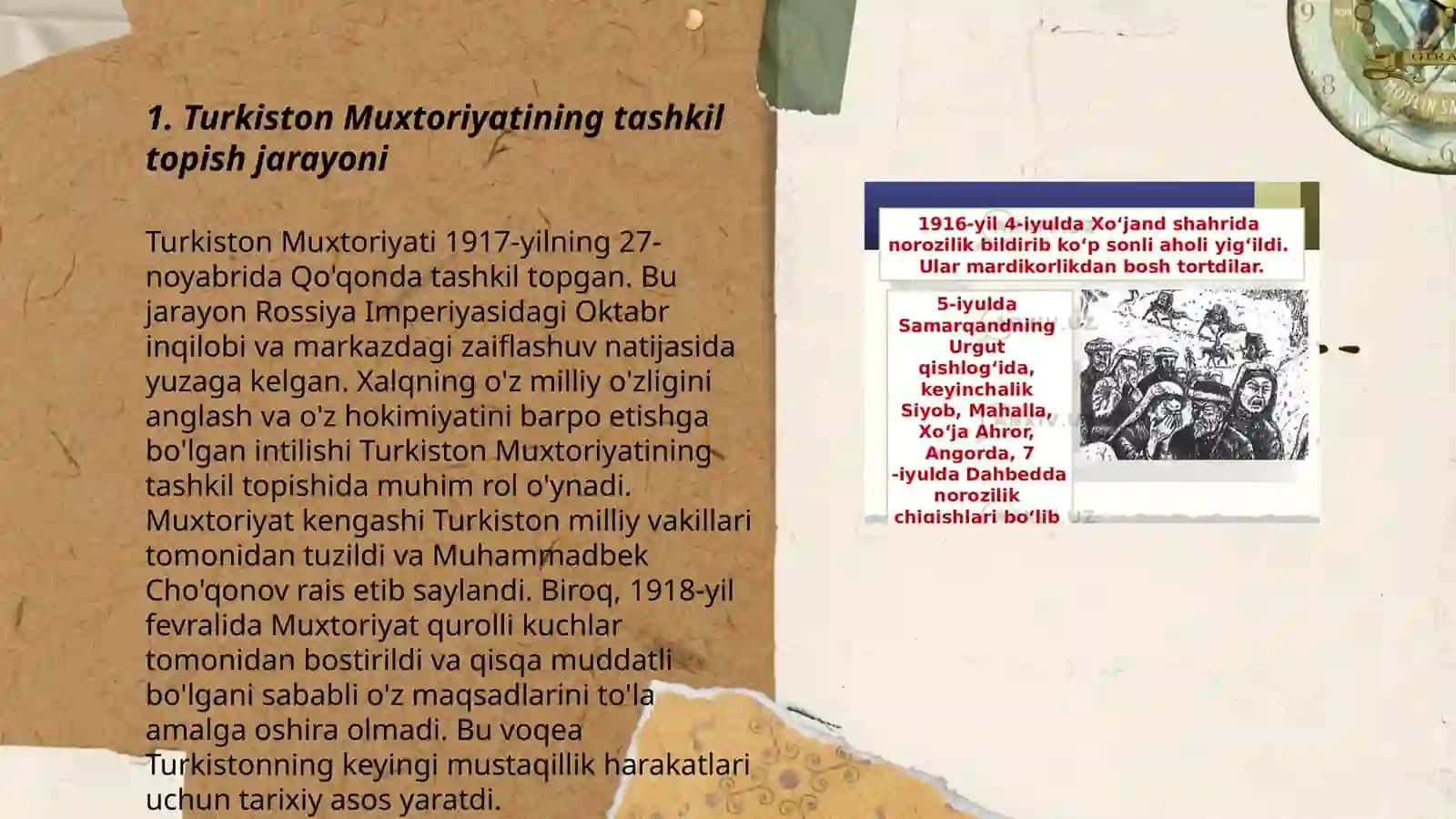 Turkiston Muxtoriyatining tashkil topishi va boshqaruv tizimi 3