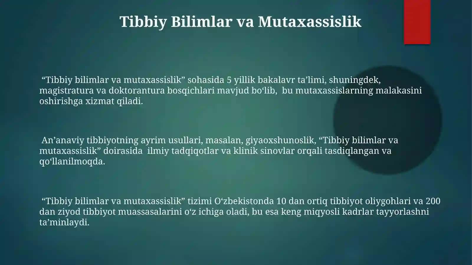 An’anaviy va Zamonaviy Tibbiyotning Antropologik Taqqoslash 3