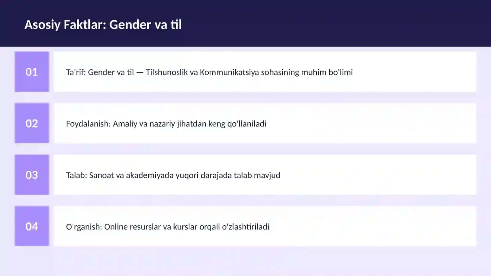 Gender va til 3