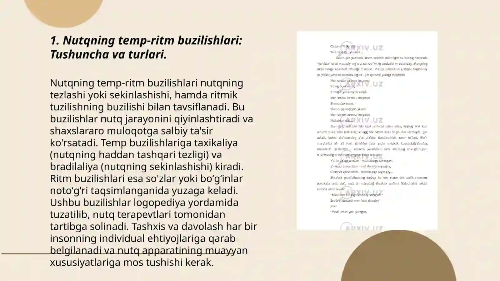 Nutqning temp-ritm buzilishlari bo'lgan bolalaming psixologik xususiyatlari 3