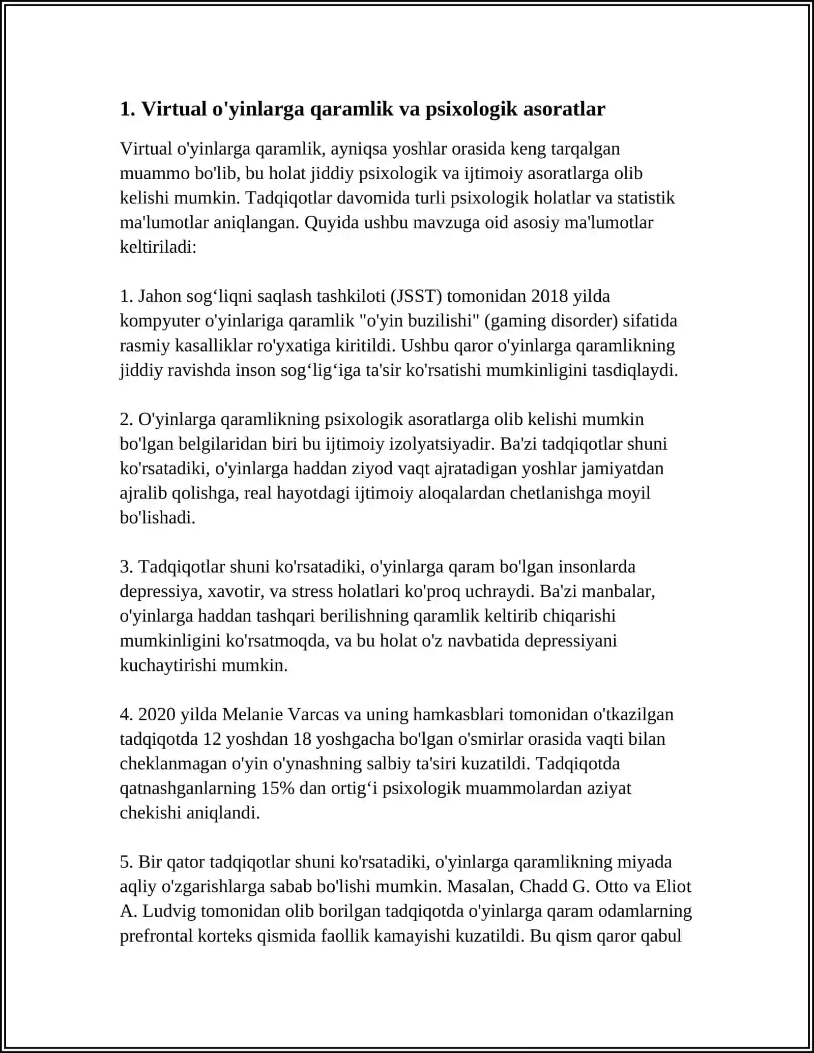 VIRTUAL UYINLARNING ASORATLARI 3