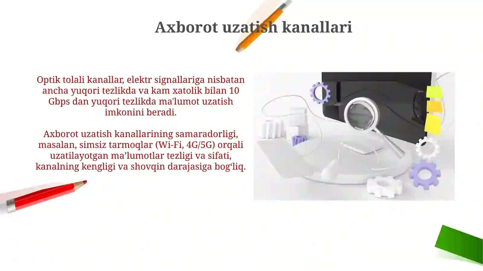 Axborot jarayonlarning apparativataminoti 3