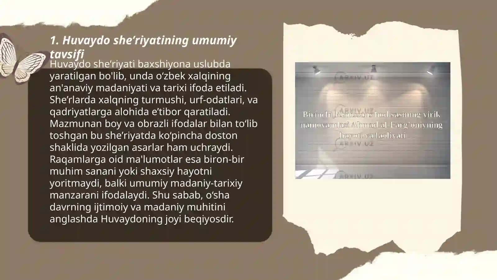 Huvaydo sheʼriyati va uning " Rohati dil " va uning Ibrohim Ahmad qissasi " asarlari tahlili 3