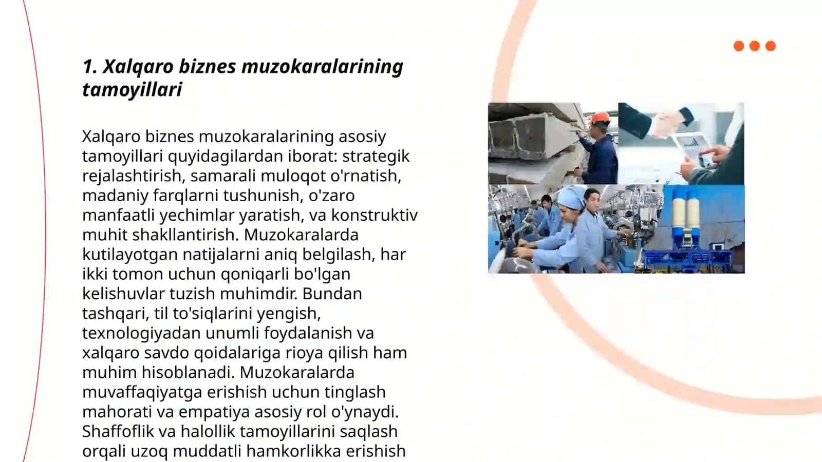 Xalqaro biznes muzokaralarining strategiyalari 3