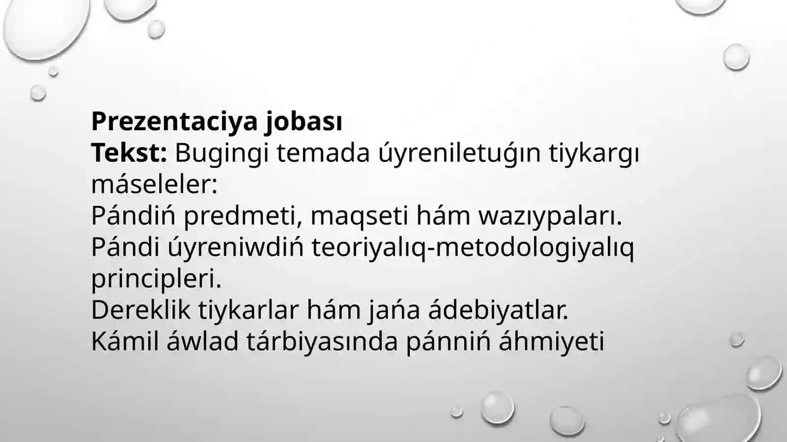 «Ózbekstannıńeńjańatariyxı»páninińpredmeti,maqsetihámwazıypaları 3