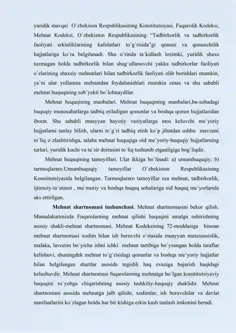 Mehnat huquqi 3