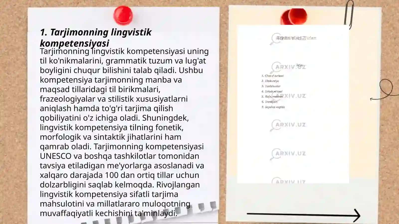 tarjimonning lingvistik va kasbiy kompetensiyalari. Tarjimon etiketi 3