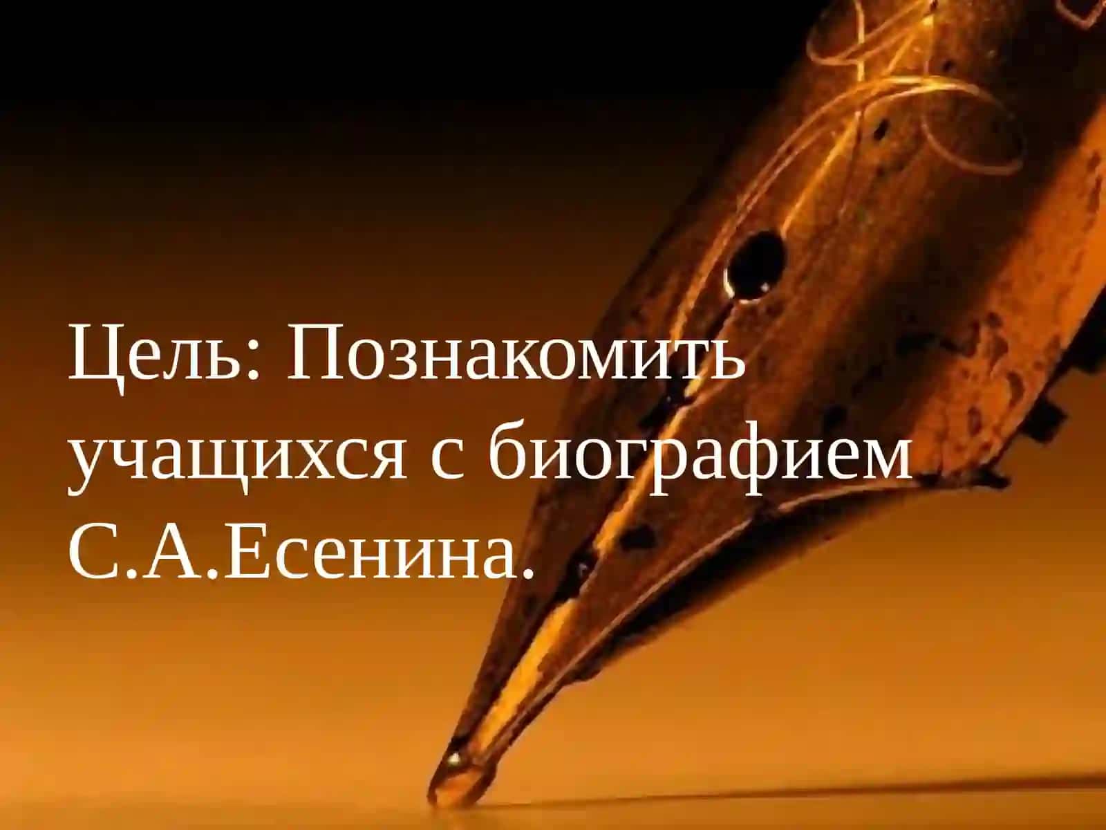 Жизнь и творчество С.А. Есенина 3