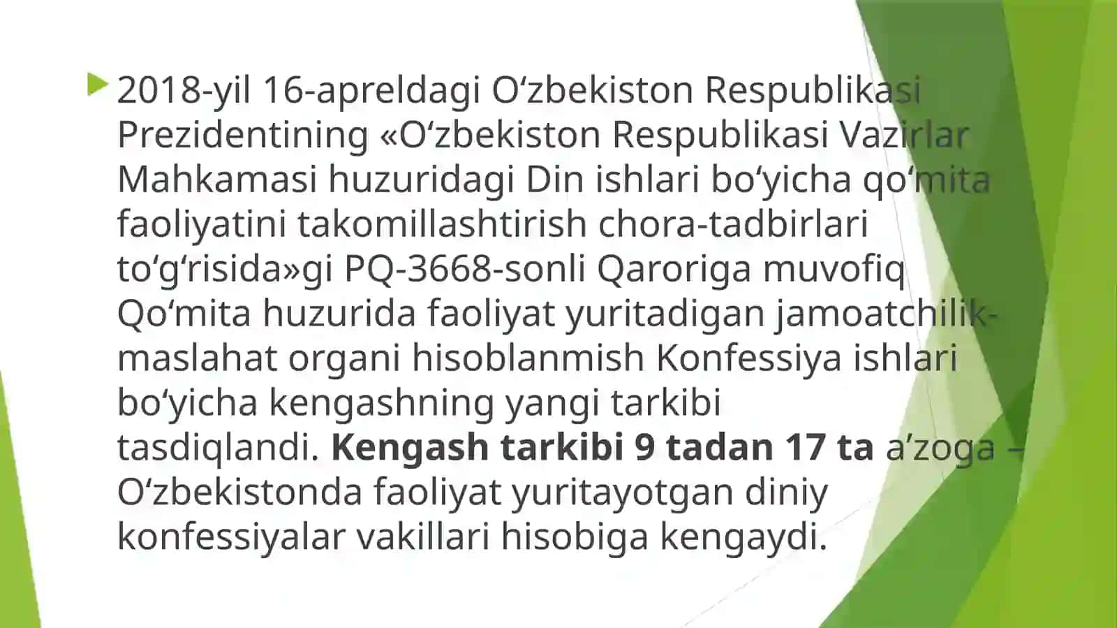 O'zbekistonda konfessiyalar aro diniy bag'rikenglikning tarixiy tajribasi 3