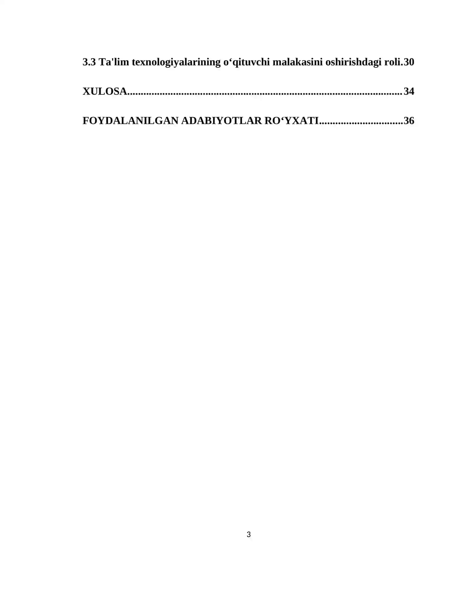 BOB. TA'LIM TEXNOLOGIYALARINING NAZARIY ASOSLARI 3