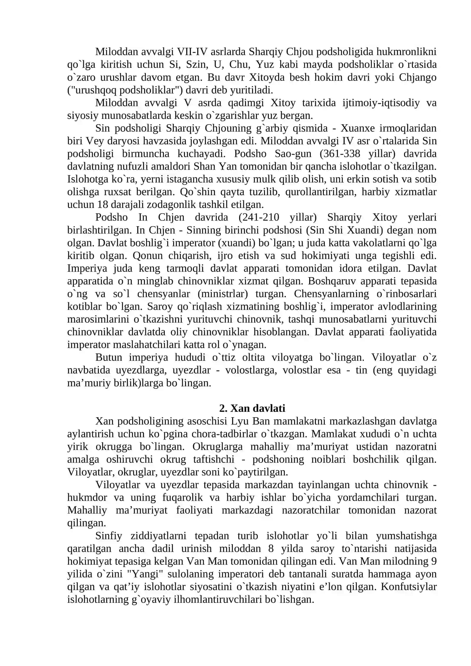 QADIMGI XITOY VA HINDISTON DAVLATI VA HUQUQI 3